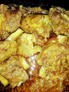 A picture of Spare Ribs Curry.