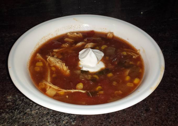 Recipe of Perfect Crock Pot Chicken Enchilada Soup