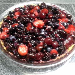A picture of Berry Cheescake.