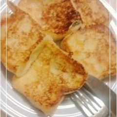A picture of Jam-stuffed French Toast.