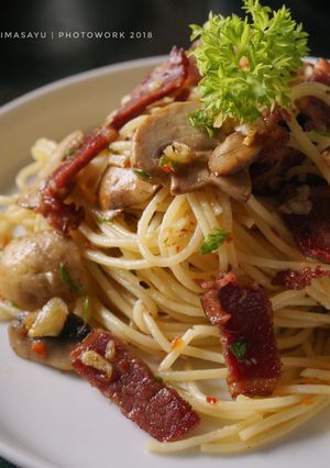 Foto resep Spaghetti Aglio Olio