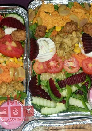 A picture of Mexican salad.