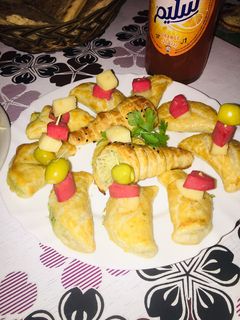 صورة لوصفة مملحات بالعجينة المورقة