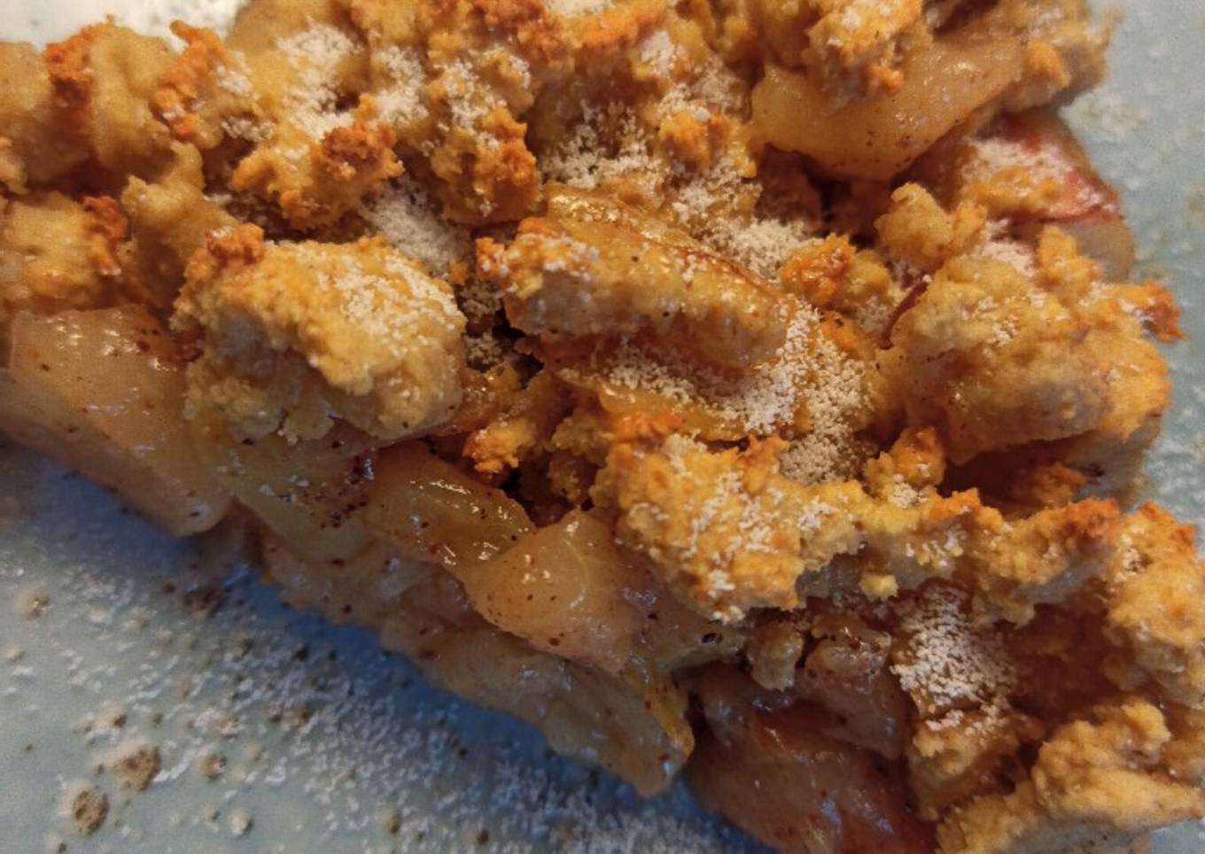 Apple crumble