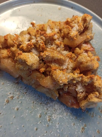 Easy Way Make Apple crumble which Delicious