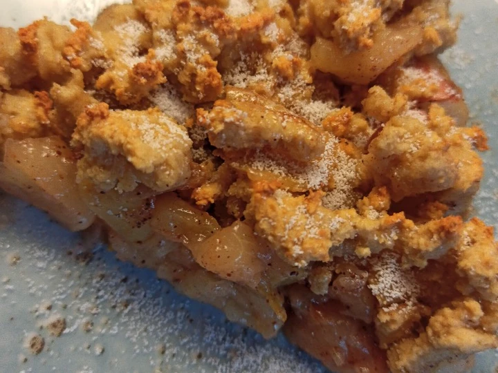 Easy Way Make Apple crumble which Delicious