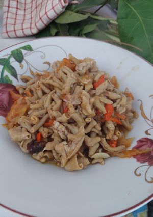 Foto resep Oseng usus ayam
