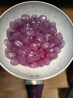 Foto resep Manisan kolang kaling bunga telang