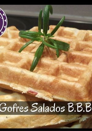 Una foto de Gofres salados