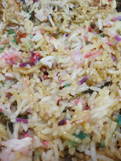 A picture of Chicken Biryani.