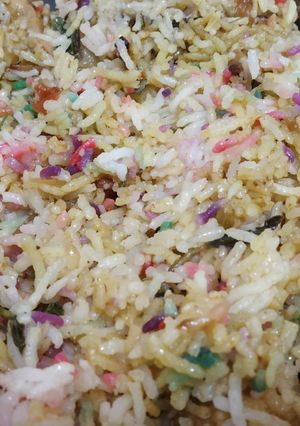 A picture of Chicken Biryani.
