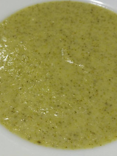 Una foto de Crema de brócoli con queso gorgonzola