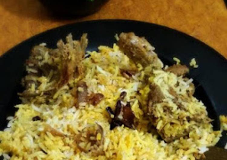 Awadhi Mutton Biriyani (easy way to make awadhi biriyani at home)