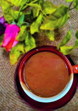 عکسی از دستور قهوه مخا(موکا عربی) و مدالم 👸👩🍳