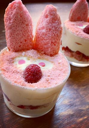 Une photo de ☆Tiramisu de Pâques à la Framboise☆