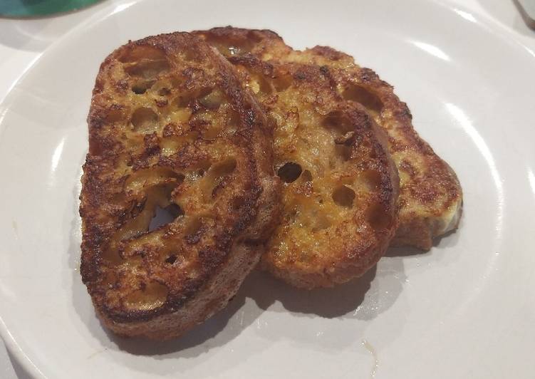 Steps to Make Super Quick Homemade French toast