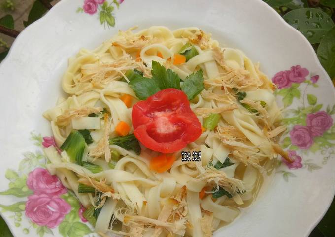 Kwetiaw kuah simpel(simple kwetiaw butter)