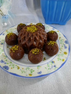 عکسی از دستور حلوای خرما