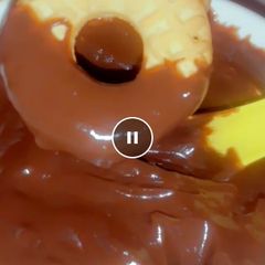 A picture of Homemade chocolate.