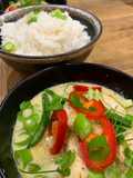 Thai green chicken curry