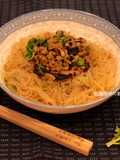Easy Ants Climbing a Tree (Glass Noodles with Pork and Mushrooms)