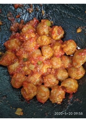 Foto resep Pentol mercon