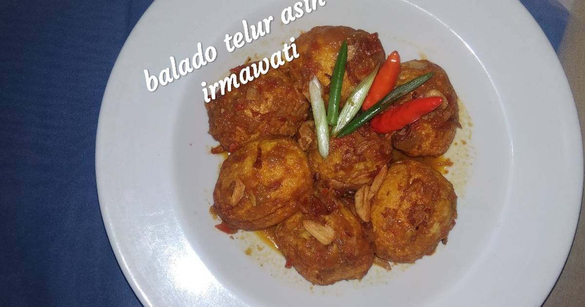 15 resep telur  asin  balado  enak dan sederhana ala rumahan 