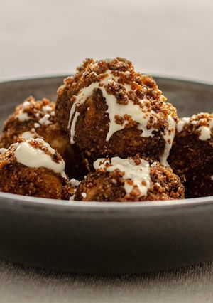 A picture of Curd cheese Dumplings.