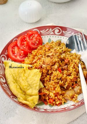 Foto resep Nasi Goreng Ebi Pedas