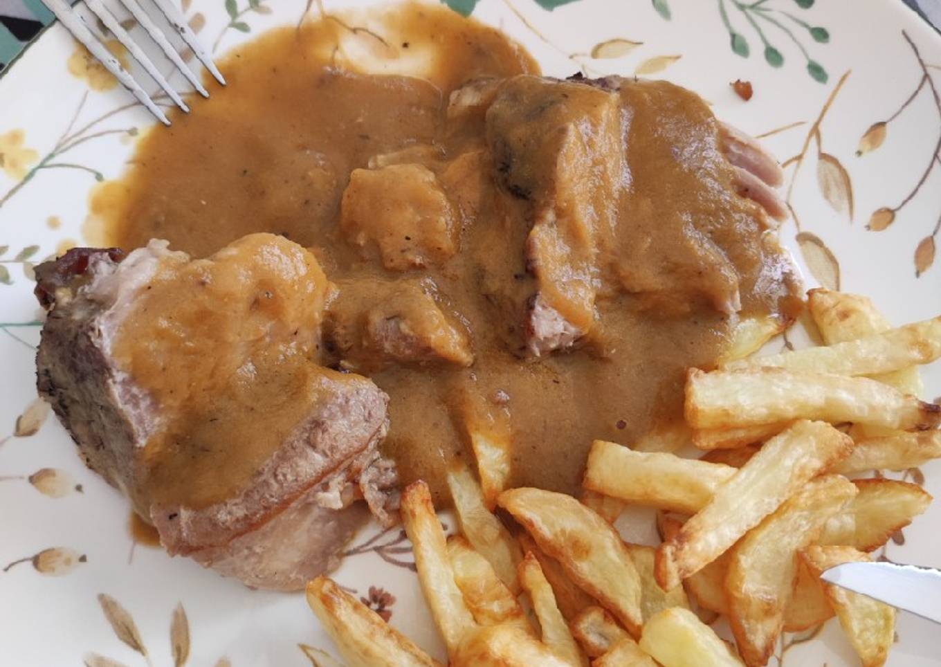 Solomillo de cerdo en crockpot