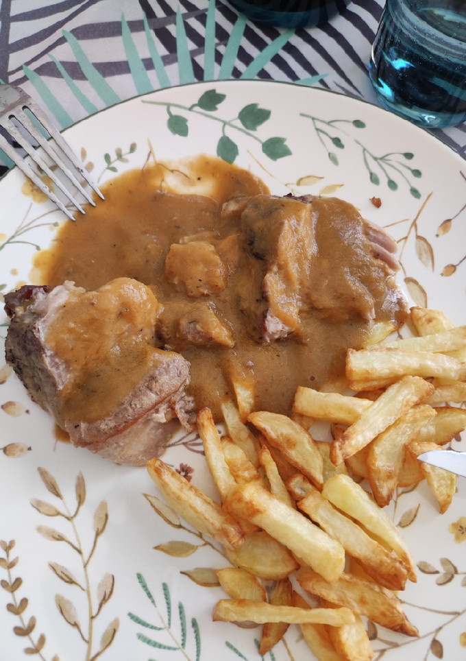 Una foto de Solomillo de cerdo en crockpot