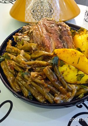 Une photo de Cuisses de dinde aux haricots verts