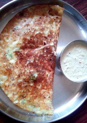 A picture of Rava Dosa.