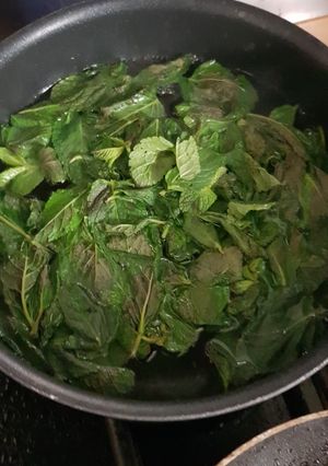 Une photo de Thé a la menthe