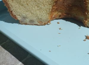 Una foto de Budín de pera (o manzana)