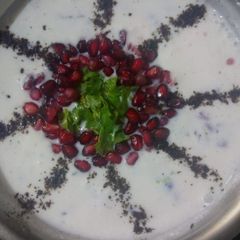 A picture of Anar ka raita.
