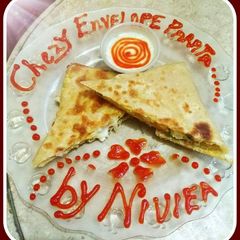 A picture of Cheezy Envelope Paratha.