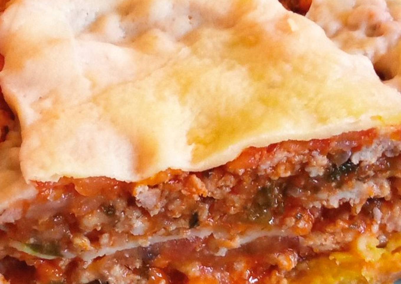 Tarta de papas y calabaza con carne