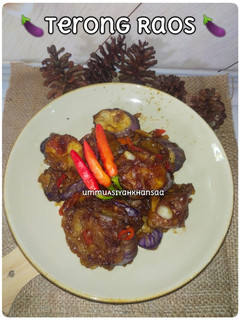 Foto resep Terong raos 🍆