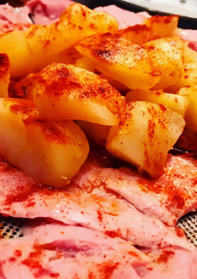 Una foto de Tapa de lacón a la gallega