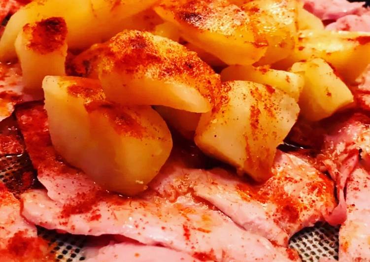 Tapa de lacón a la gallega