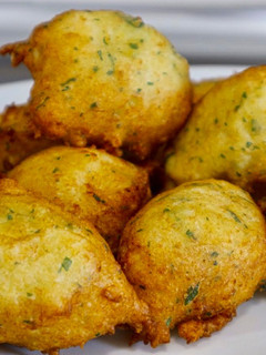 Una foto de Buñuelos de pescado