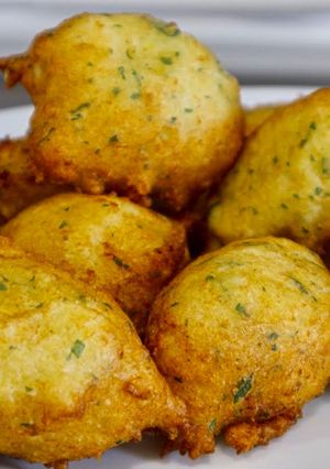 Una foto de Buñuelos de pescado
