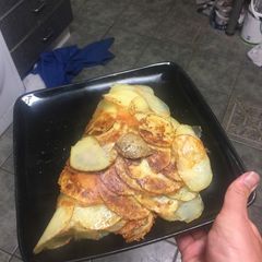 A picture of Cheeky midnight snack for one.