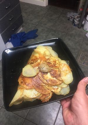 A picture of Cheeky midnight snack for one.