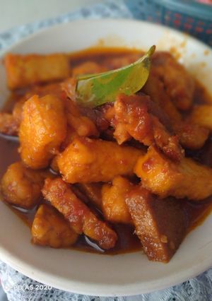 Foto resep Tahu tempe oncom bumbu lada