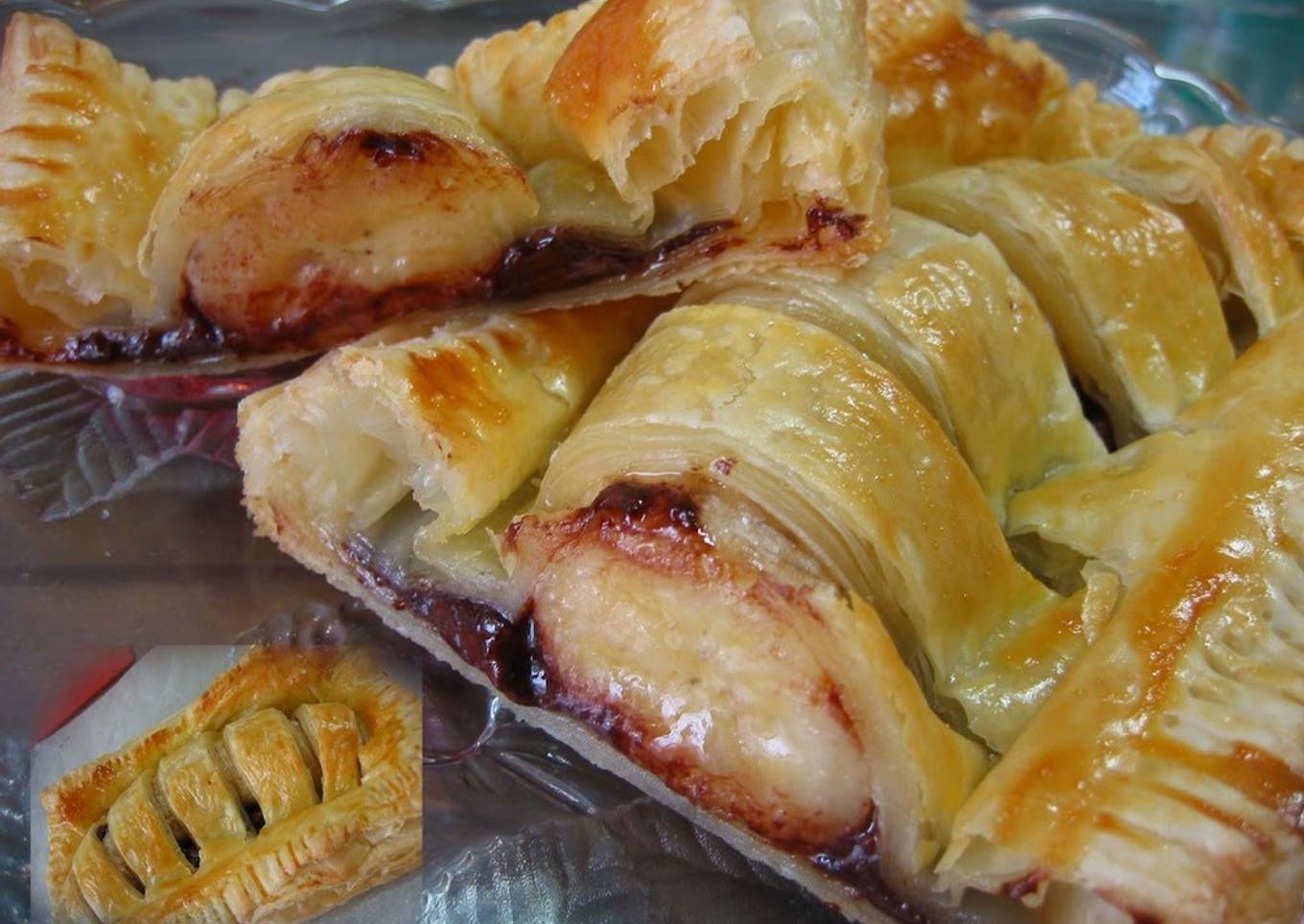 Whole Banana Chocolate Pie