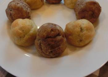 Easy Cooking Recipe For Valentines Day Double Chocolate Cream Puff Delicious Perfect