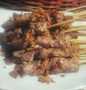 Cara Gampang Membuat Sate daging sapi empuk tanpa lemak, Enak Banget