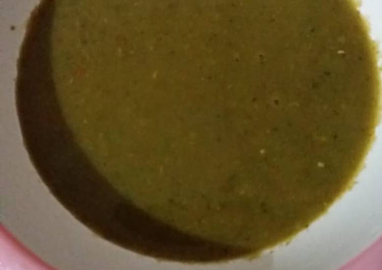 Recipe of Quick Green corinder tamarind chutney